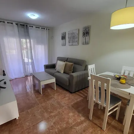 Апартаменты Bajo Precioso En Primera Linea De Vera-playa Con Piscina Privada Y Terraza! Вера