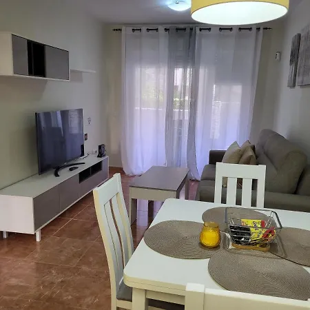 Апартаменты Bajo Precioso En Primera Linea De Vera-playa Con Piscina Privada Y Terraza!