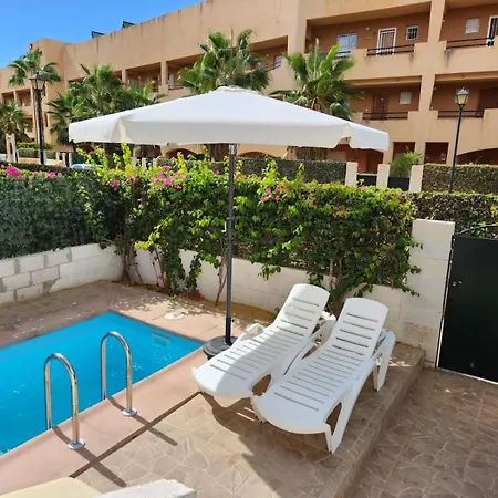 Bajo Precioso En Primera Linea De Vera-playa Con Piscina Privada Y Terraza! Апартаменты